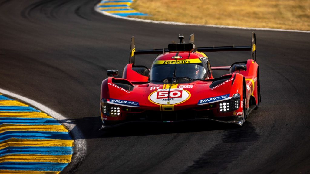 ferrari le mans pole sunwin07